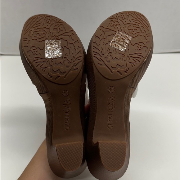 Patrizia by Spring Step Dade Heeled Sandal Shoes Open Toe Metallic Bronze Size 9 - Picture 6 of 8